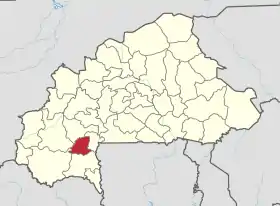 Localisation de Bougouriba