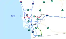 Image illustrative de l’article California State Route 52