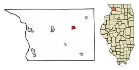 Localisation de Lanark