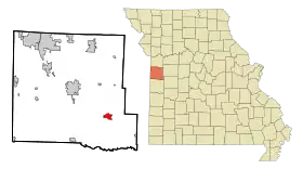 Localisation de Garden City