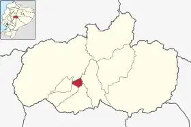 Localisation de Canton de Cevallos