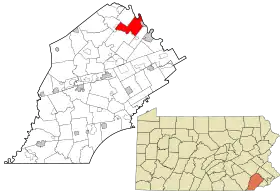 Localisation de East Vincent Township