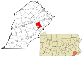 Localisation de West Goshen Township