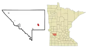 Localisation de Clara City