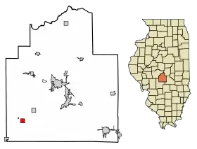 Localisation de Morrisonville