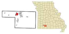 Localisation de Nixa