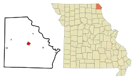 Localisation de Kahoka