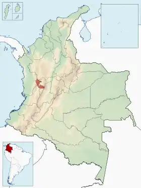 Localisation de Risaralda