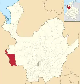 Localisation de Vigía del Fuerte