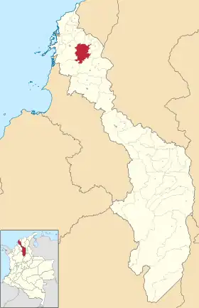 Localisation de Mahates