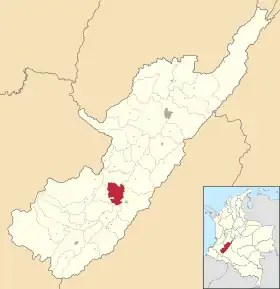 Localisation de El Agrado