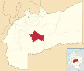 Localisation de Puerto Lleras