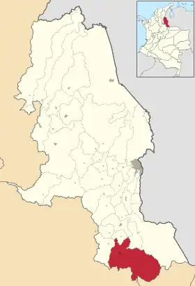 Localisation de Chitagá