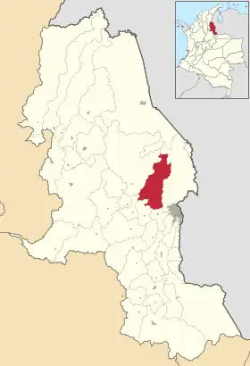 Localisation de El Zulia