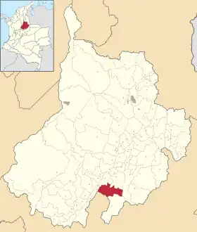 Localisation de Suaita