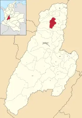 Localisation de Líbano