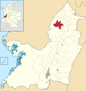 Localisation de El Dovio