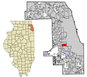 Localisation de Burbank