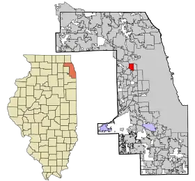 Localisation de River Grove