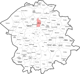 Localisation de La Chapelle