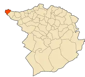 Localisation de Marsa Ben M'Hidi