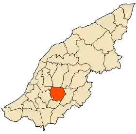 Localisation de Mansourah