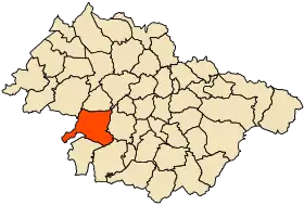 Localisation de Bou Hanifia