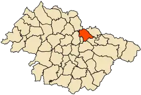 Localisation de El Bordj