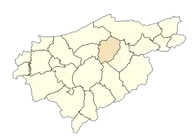 Localisation de Bouteldja