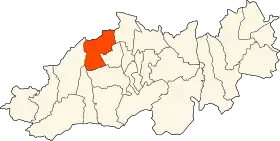 Localisation de Oued Alleug