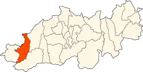 Localisation de El Affroun