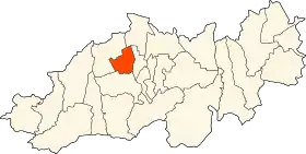 Localisation de Beni Tamou