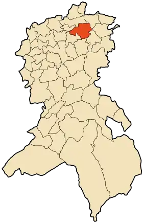 Localisation de Zerouala