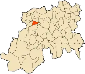 Localisation de Si Mahdjoub