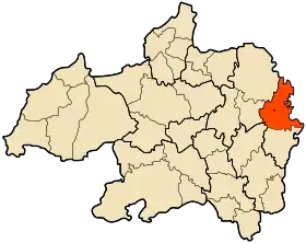 Localisation de Aïn Taghrout