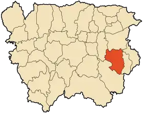 Localisation de Aïn Lechiekh