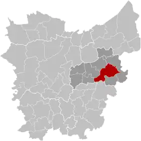 Localisation de Termonde