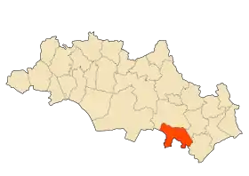 Localisation de Oued Nini