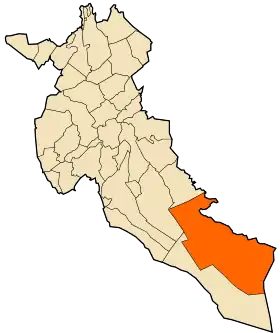 Localisation de Oum Laadham