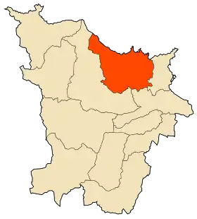 Localisation de Seraïdi