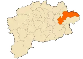 Localisation de Bouchegouf