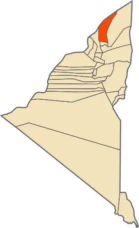 Localisation de Ksar Kaddour