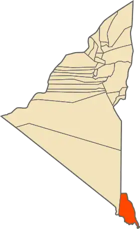 Localisation de Timiaouine