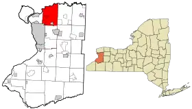 Localisation de Amherst