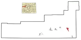 Localisation de Glenwood Spring