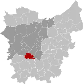 Localisation de Gavre