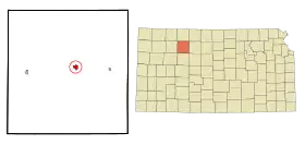 Localisation de Hill City