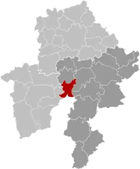 Localisation de Hastière