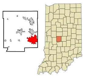 Localisation de Plainfield