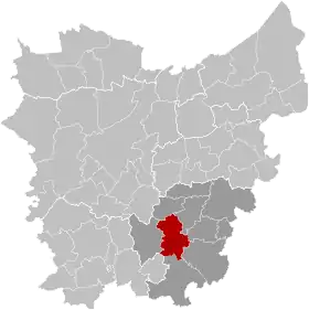 Localisation de Herzele